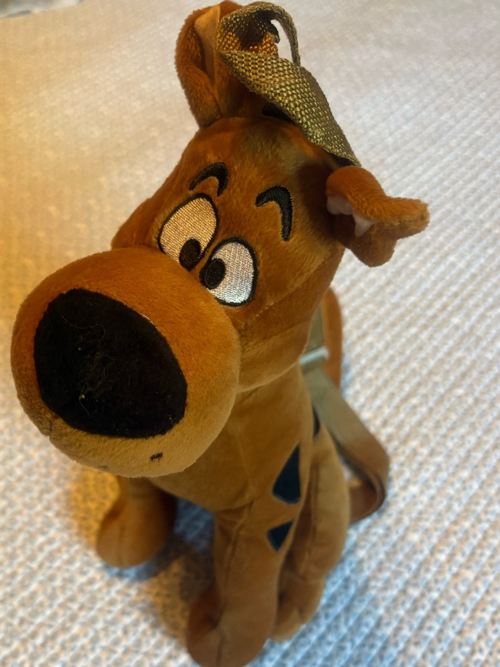 Scooby Doo Plush Zip Up Back Pack